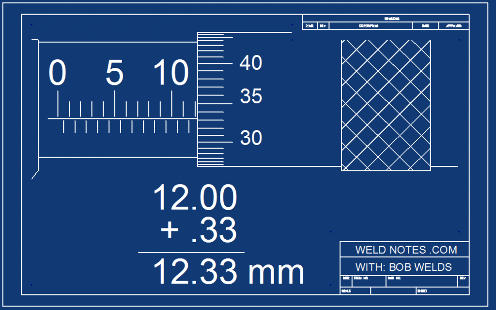 How to Read a Metric Micrometer – Page 3 – WeldNotes.com